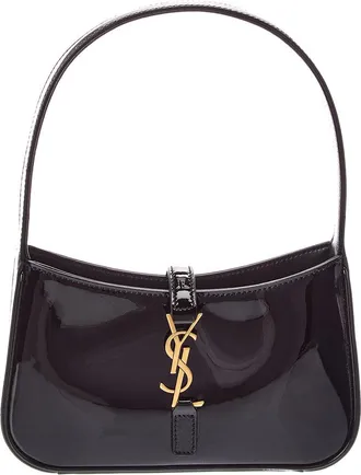 Saint Laurent Le 5 A 7 Mini Patent Hobo Bag