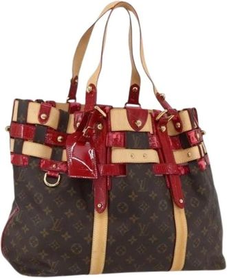 Louis Vuitton Pre-owned Tote Bags, female, Multicolor, Size: ONE SIZE Pre-owned Canvas Tote Bag