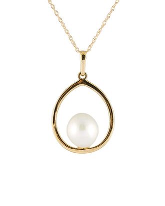 Splendid Pearls 14K 9-9.5Mm Freshwater Pearl Necklace