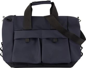 Rains Otaru Weekend Bag Small - unisex - Weekendtassen - Blauw - ONE Size - Polyester - Tassen