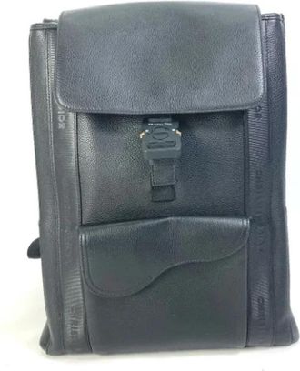 Dior Pre-owned Leather dior-bags - Dames - Vintage Rugzakken - Zwart - ONE Size - Leer - Vintage