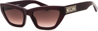 Moschino MOS182/S 00T7 HA Plum/Brown Gradient