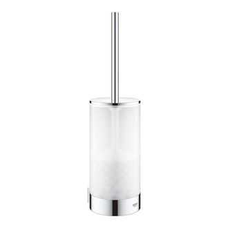 GROHE Selection Escobillero De Pared De Cristal Y Metal Con Fijaci&oacute;n Oculta, Cromo (41076000)