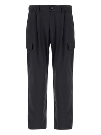 Herno pleated cargo pants - Black