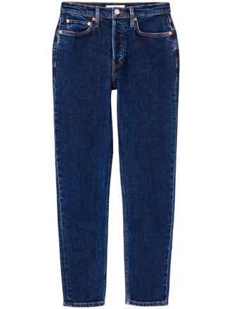 Re/Done High waist jeans - Blauw
