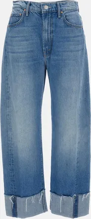 Mother Jeans The Half-pipe Ankle Cuff Fray