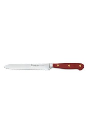 W&uuml;sthof Classic 5-Inch Serrated Utility Knife in Sumac at Nordstrom