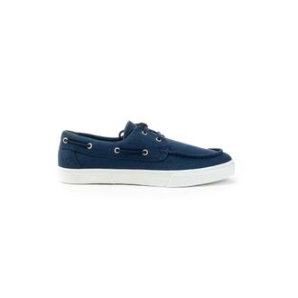 Timberland Sailor Schoenen - Heren - Bootschoenen - Blauw - 41 EU - Katoen - Schoenen