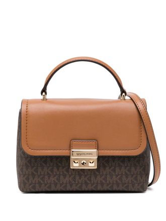 Michael Kors Tribeca crossbody bag - women - Canvas/Polyester/Polyurethane - One Size - Brown