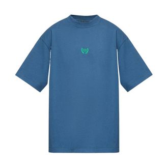 Balenciaga Relaxed Fit T-Shirt with Embroidered Logo Detail