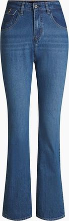 HUGO BOSS Womens Lyris Five Pocket Slim Fit Jeans - Blue - Size: 26 l32