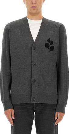 Isabel Marant Cardigan With Logo-Uomo