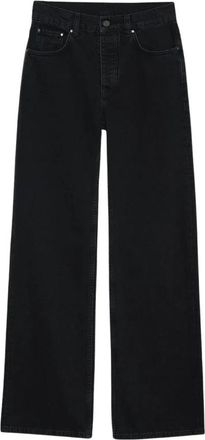 Anine Bing Hugh Jean - Dames - Loose Fit Jeans - Zwart - W28 - Katoen - Jeans