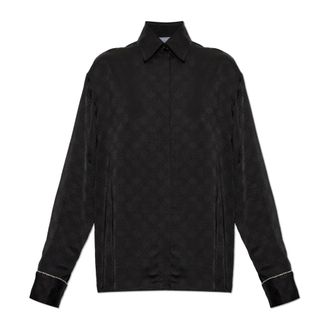 Off-white Camicia in jacquard - - Blouses & Shirts - Donna - Nero - M