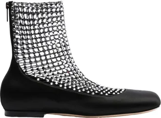 Rene Caovilla Black Galaxia Ballet Flats