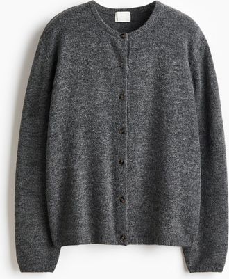 H&M Cardigan in lockerer Passform - Grau