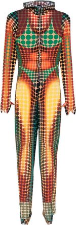 Jean Paul Gaultier Tutina con zip - Arancione