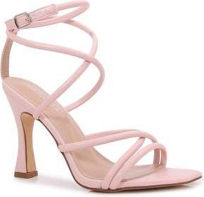 Berness Emile Ankle Wrap Stiletto Sandal in Pink at Nordstrom Rack, Size 7.5