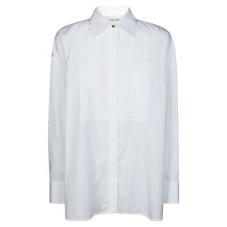 Golden Goose Shirts, female, White, M, Camicia Popline