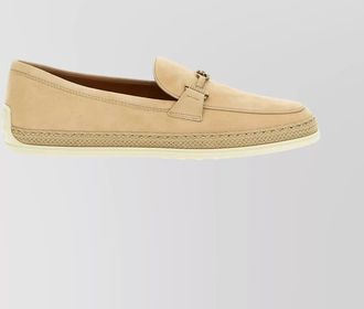 Tod's suede loafers