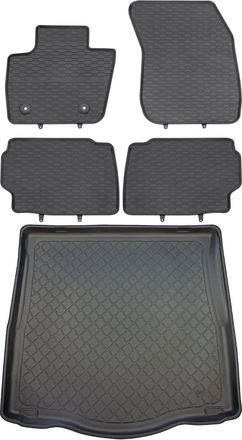 OEM Juego De Alfombrillas De Goma Para Coche Y Maletero Para Ford Mondeo V Hatchback (desde Enero De 2015 Hasta 2022)