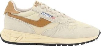 Autry Elegante Reelwind Lage Sneakers - Dames - Sneakers - Beige - 37 EU - Su&egrave;de - Schoenen