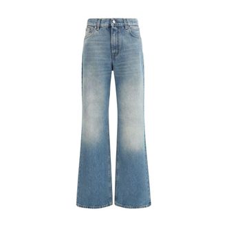 Haikure Flare Jeans, female, Blue, W28, Wide-leg Cotton Jeans