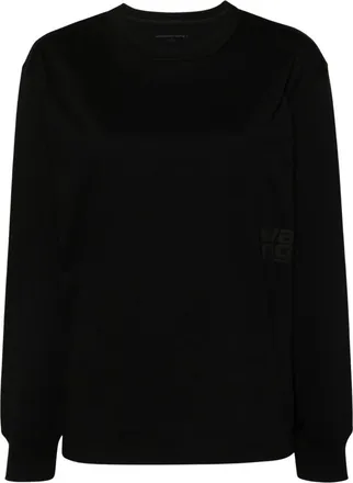 Alexander Wang Tops, Dames, Zwart, M, T-Shirts