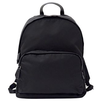 Prada Black Nylon Backpack (Pre-Owned)