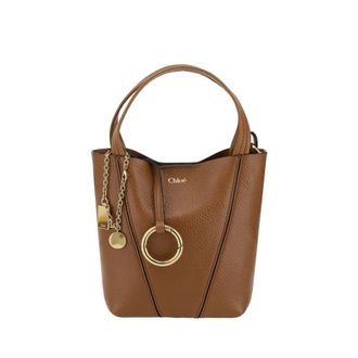 Chlo&eacute; Brown Calf Leather Bos Taurus Shoulder Womens Bag