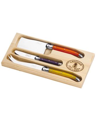 Jean Dubost 3Pc Cheese Set
