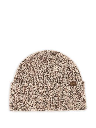 Paul & Shark ribbed beanie hat - men - Virgin Wool/Alpaca/Nylon - One Size - Neutrals