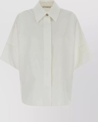 Givenchy cotton short-sleeve poplin shirt