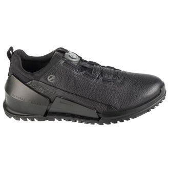 Ecco Ecco Biom 2.0 Full Grain Leather Mens Fashion Trainers - Black - Size:UK 10.5-11