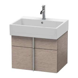 Duravit Duravit Vero Air Mueble De Pared 58,4 X 43,1 Cm, 1 Caj&oacute;n, 1 Extra&iacute;ble, Para Vero Air 235060, Color (frente/cuerpo): Roble Cachemir Chapa De Madera Aut