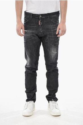 Dsquared2 Stretch Denim Jeans COOL GUY With Vintage Effect 17cm size 48