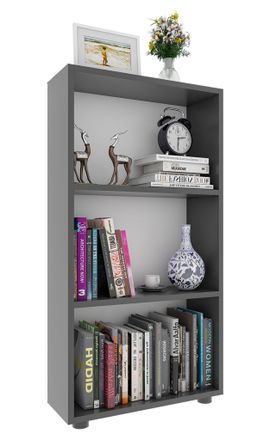 ebuy24 Ebuy24 - Estanter&iacute;a De Madera Vcm De Pie Estanter&iacute;a De Ahorro De Espacio Dimensiones Aprox. Al. 108 X An. 56 X T. 20 Cm Almacenamiento Elegante Estant