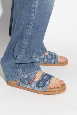 Dsquared2 Denim Slides, Womens, Blue