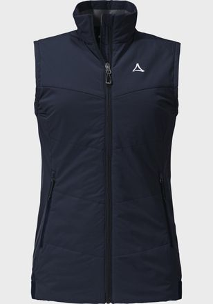 Sch&ouml;ffel Funktionsweste SCH&Ouml;FFEL Ins. Vest Skorpa L, Damen, Gr. 34, blau (8820, blau), Oberstoff : 90% Polyester 10% Elasthan (Coating: Polyurethan) Futter : 1