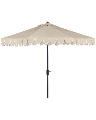 Safavieh Elegant Valance 11Ft Round Umbrella