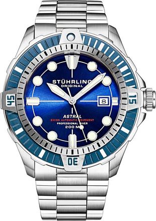 Stührling Aquadiver Automatic Blue Dial Mens Watch M16746