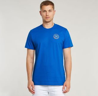 G-Star Gauge T-Shirt - Midden blauw - Heren