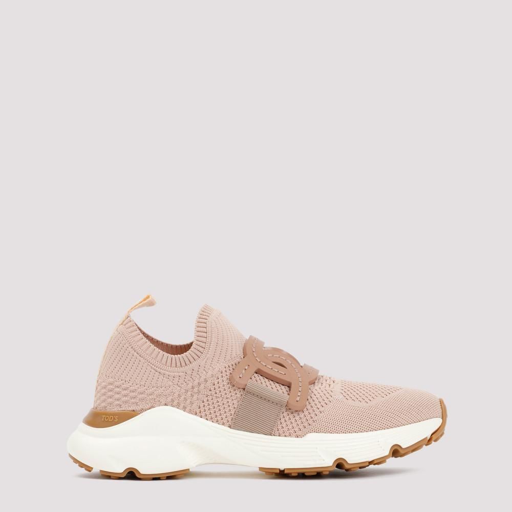 Tod's T Vintage Beige Leather Blend Sneakers from $739.00