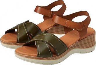 Eric Michael Womens Missy Sandals In Olive