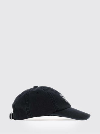 Ami Slogan Print Cotton Baseball Cap with Adjustable Strap