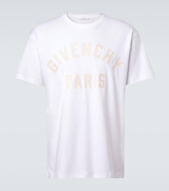 Givenchy T-shirt in jersey di cotone con logo