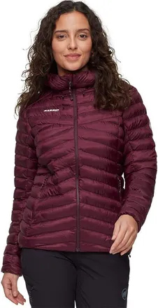 Mammut Albula In Hooded Jacket - Womens in Vin/black at Nordstrom, Size X-Small