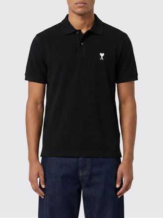 Ami Polo in cotone con logo Ami Paris