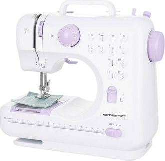 Emerio Macchina per cucire a braccio libero SEW-121820 Bianco, Viola