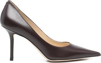 Jimmy Choo London Pumps Love a punta - Marrone